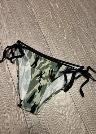💣камуфляжные плавки низ от купальника 10/м