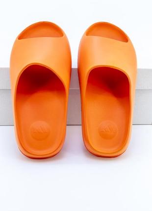Adidas yeezy slide orange літні тапочки адідас ізі слайд помаранчеві3 фото