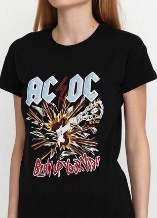 Футболка ac dc blow up your video s m imperial2 фото