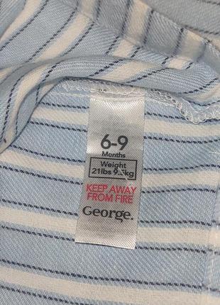Пижама george (6-9мес)2 фото