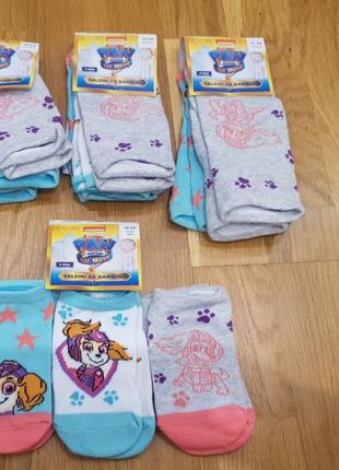 Набір шкарпеток щенячий патруль 3пари