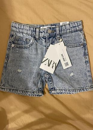 Джинсові шорти zara