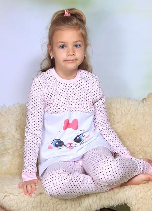 Піжама на дівчаток від 92 до 134 росту 4