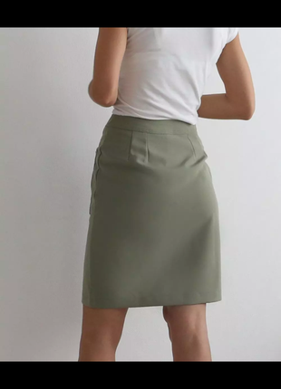 Стильная юбка с карманами в стиле zara5 фото