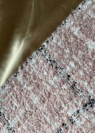 Твидовая розовая юбка мини sl.ira8 фото