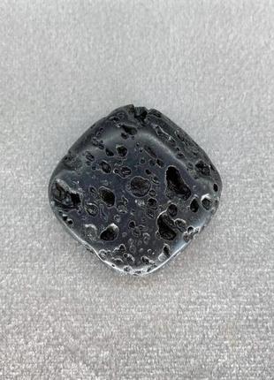 Бусина лава "ромб "натуральный камень 33 мм (цена за 1 шт)