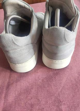 Високі замшеві кеді снікери filling pieces5 фото
