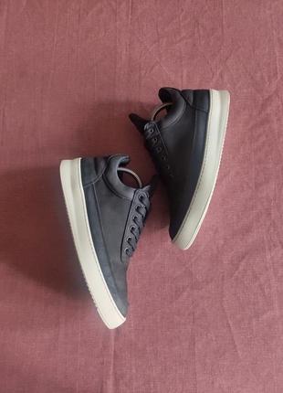 Високі шкіряні кеді снікери filling pieces1 фото