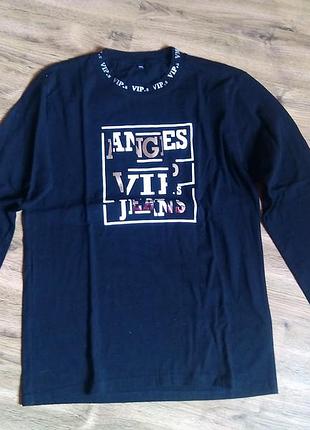 Черная тонкая кофточка