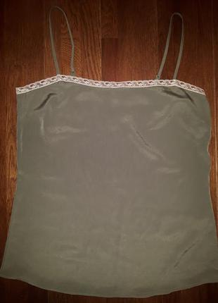 Шовковий топ від massimo dutti! p.-34