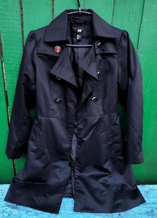 H&m чорне пальто