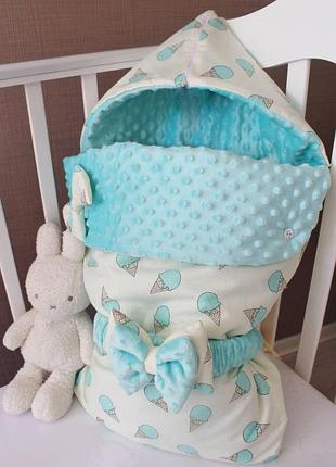 Дитячий універсальний конверт - на виписку та для прогулянок