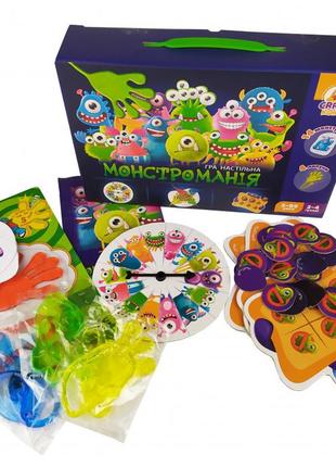 Дитяча настільна гра "монстроманія" vt8044-23 від 5 років топ