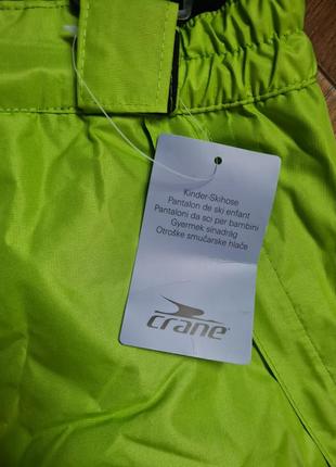 Crane лижні термо штани 146/152 салатові crivit2 фото
