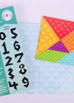 Дитяча магнітна гра "танграм" 1487 від 6 років топ