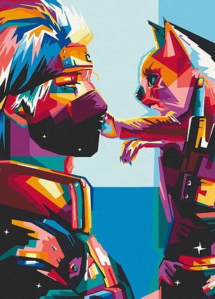 Картина за номерами. art craft "какаши. фан-арт" 40 * 50 см 10260-ac топ