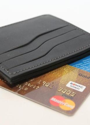 Кардхолдер з натуральної шкіри grande pelle топ2 фото