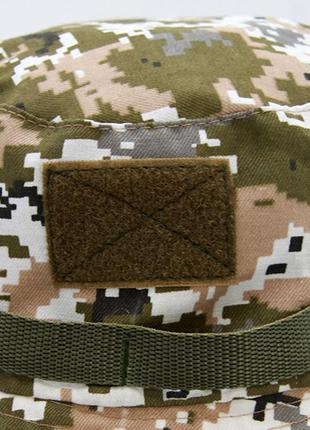 Панама тактическая камуфляжная койот, военная шляпа пиксель топ5 фото