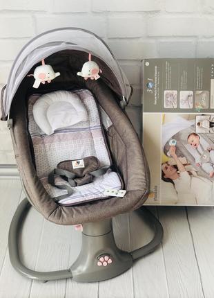 Закачуючий центр для малюків (шезлонг, гойдалка, гойдалка) арт. 8106 топ