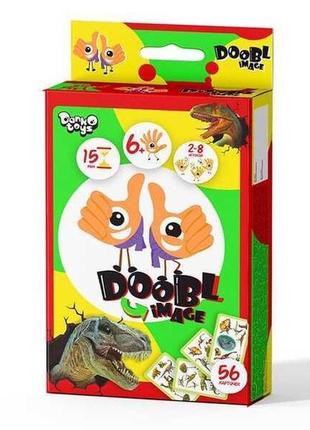 Настольная игра "doobl image dino" арт. dbi-02-05 топ1 фото