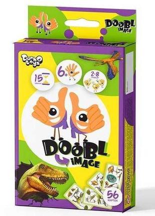 Настольная игра "doobl image dino" арт. dbi-02-05u топ1 фото