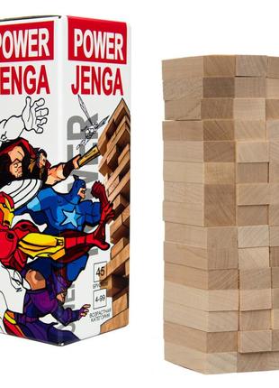 Настільна гра power jenga strateg pl 32104 топ