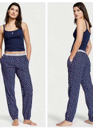 Victoria´s victorias secret виктория сикрет пижама, костюм для сна cotton tank jogger pajama set1 фото