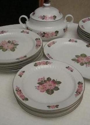 Антикварний красивий столовий сервіз фарфор баварія німеччина №55а