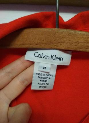 Красная блуза calvin klein3 фото