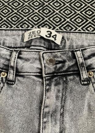 Сірі джинсові шорти розмір s4 фото