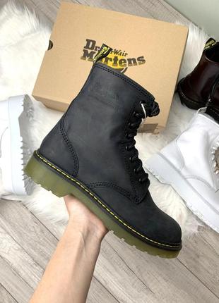 Женские высокие кожаные ботинки dr. martens3 фото