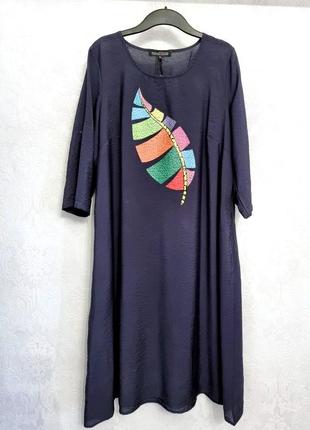 Літня сукня туніка з принтом бохо