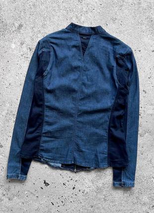 G-star raw lynn pm slim shirt denim жіноча куртка5 фото