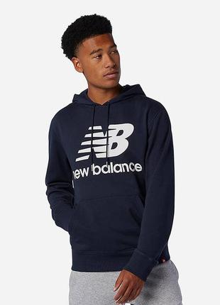 Кофта чоловіча new balance essentials stacked logo