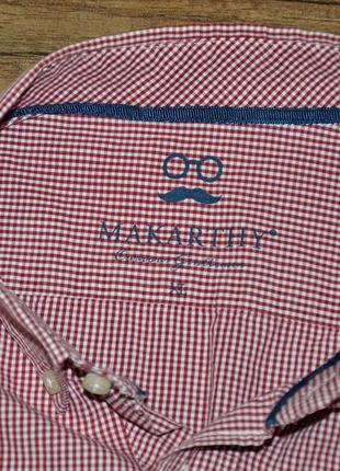 Стильна чоловіча сорочка, рубашка makarthy р-р m-l3 фото