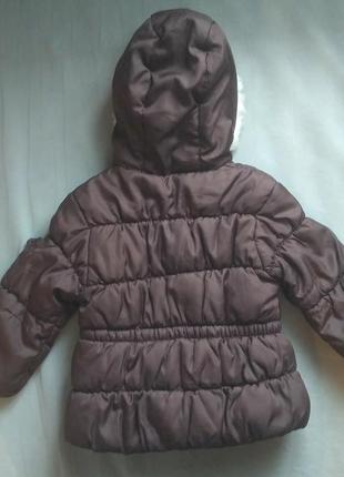 Zeroxposur шикарная фирменная красивая теплая зимняя термо куртка на девочку2 фото