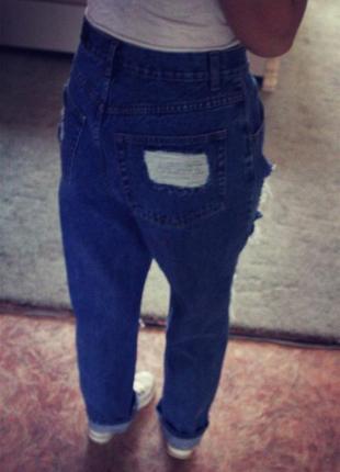 Рваные джинсы zara4 фото