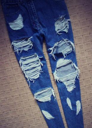 Рваные джинсы zara2 фото
