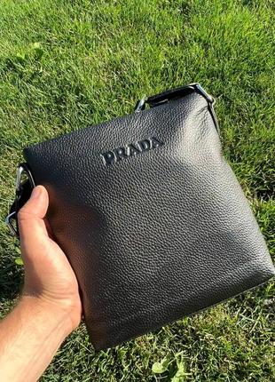 Чоловіча сумка prada2 фото