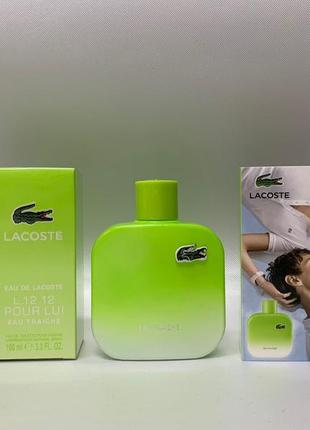 Lacoste eau de lacoste l.12.12 pour lui eau fraiche 💥оригінал 3 мл розпив аромату2 фото