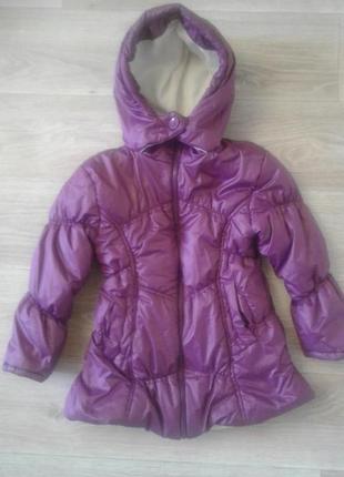 Тепла демі куртка bombili на дівчинку 6-7 років туреччина1 фото