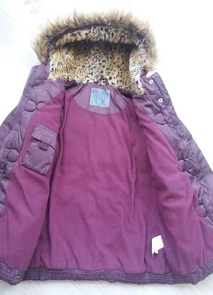 Зимняя курточка. размер 122. cool club.  с капюшоном. на флисовой подкладке2 фото