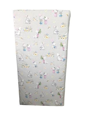 Матрас детский ортопедический baby comfort соня №8 (120*60*8 см) зайка