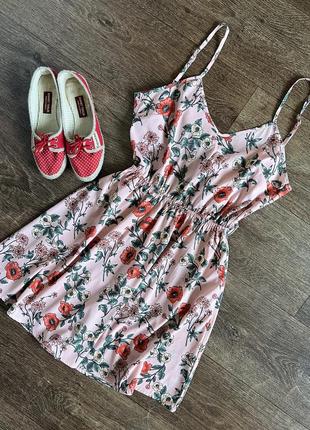 Сарафан boohoo з бантом на спині 8