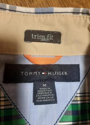 Теніска в клітинку hilfiger3 фото