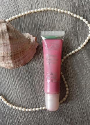 Блеск clarins colour qwench lip balm 07