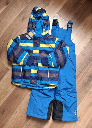 Зимовий термо комплект lupilu 86/92 р куртка та напівкомбінезон.