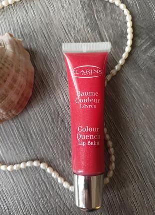 Блиск clarins colour qwench lip balm 14