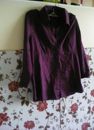 Легка літня сорочка блузка