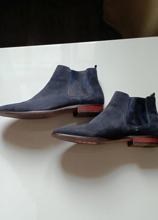 Кожаные замшевые мужские ботинки ask the missus , размер 44 , 28.5 см2 фото